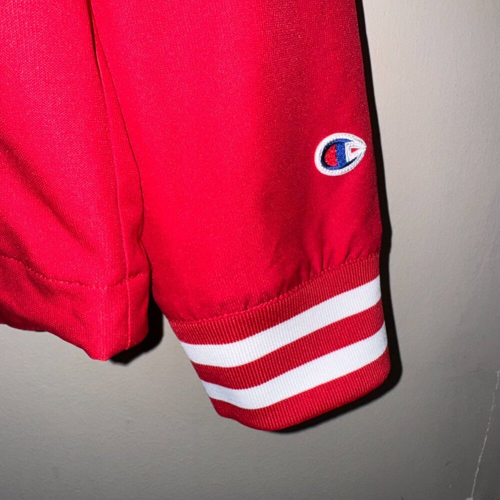 Champion Vintage GMC Georgia Military College Bulldogs V-Neck Sweatshirt Mens - Picture 6 of 13